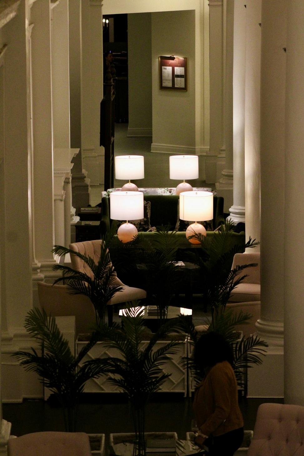 Hotel lobby